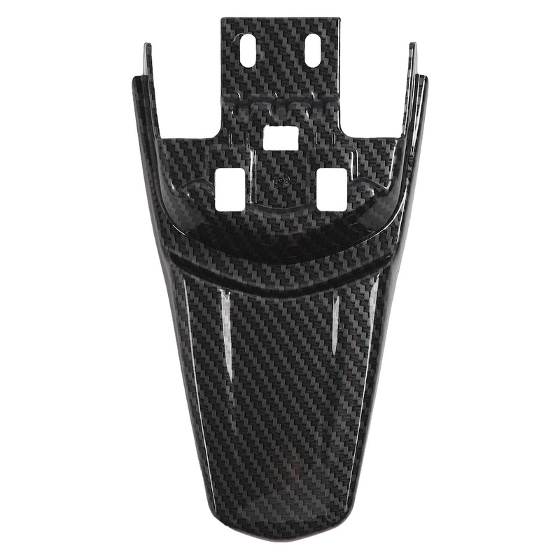 Motorcycle Rear Mudguard Protective Sturdy Carbon Fiber Pattern Rear Mudguard