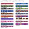 LupinePet Originals 1/2" Rain Song Cat Safety Collar , 8-12"
