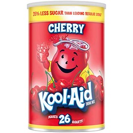 Kool-Aid Jumbo Cherry Drink Mix (63 oz Canister)