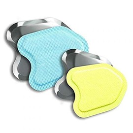 Microcopy DYRS NeoDrys Reflective, Small, Yellow, Silver (Pack of 50)