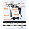 Rug Tufting Gun, Carpet Machine, BESGEER 2 in 1 Cut