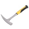 Brick Hammer Rubber Handle Impact Resistant Geological Pointed Head Duckbill