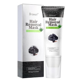 Brzeaf Crema Depilatoria Para Todo Tipo De Piel, Máscara De