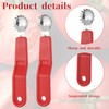 JJUNW 4Pcs Strawberry Huller, Stainless Steel Tomato Corer, Strawberry Huller