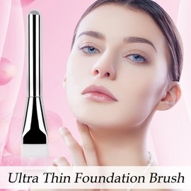 Foundation Makeup Brush - Liquid Makeup Concealer Foundation Brush Spatula - Professional Ultra Thin Concealer Pad for Buffing, Blending, Face