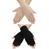 Maxdot Fingerless Gloves Non Slip UV Protection Driving Gloves Summer