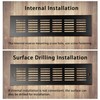 2PCS Air Vent Cover,TTZEZE Aluminium Alloy Rectangle Vent Covers for