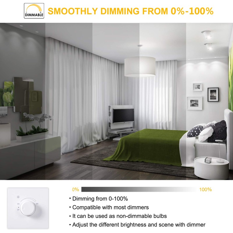 G9 LED Light Bulb 7W Dimmable 50W 60W Halogen Bulbs