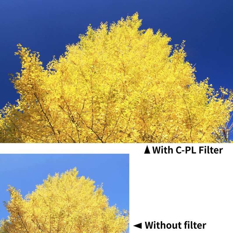 Kenko 62 mm Smart Circular Polarising Filter for Camera