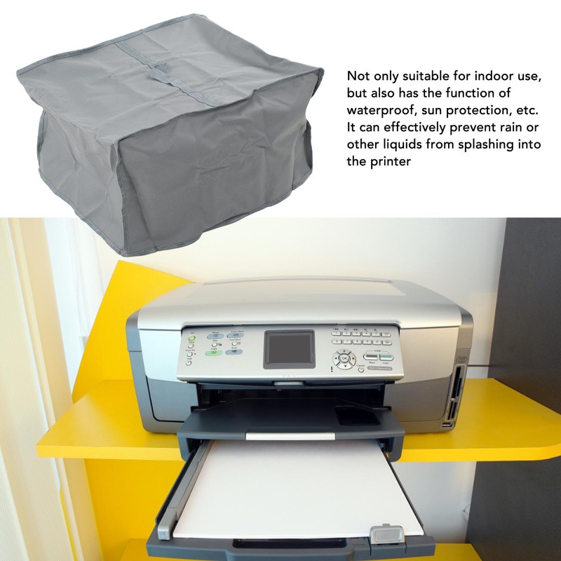 Printer Dust Covers Water Proof Grey Universal Printer Protecive Covers
