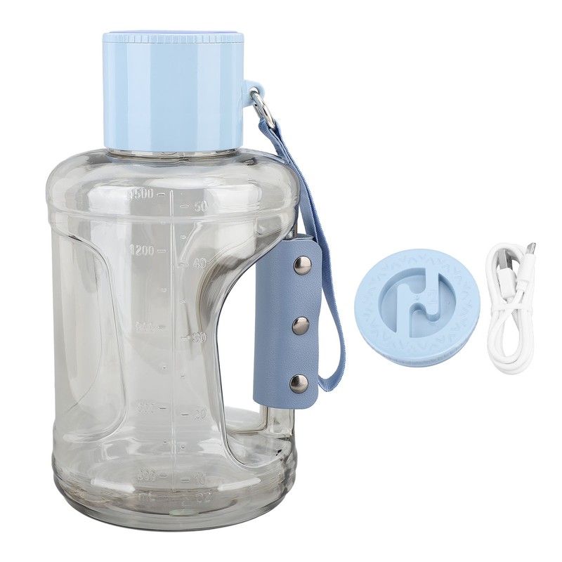1.5L Portable Hydrogen Water Bottle Hydrogen Water Generator Improve Sleep