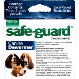 Merck Animal Health safe-guard Hunde dewormer