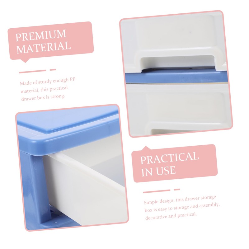 DOITOOL Desktop Drawer Organizer for Files and Sundries Multi Classified