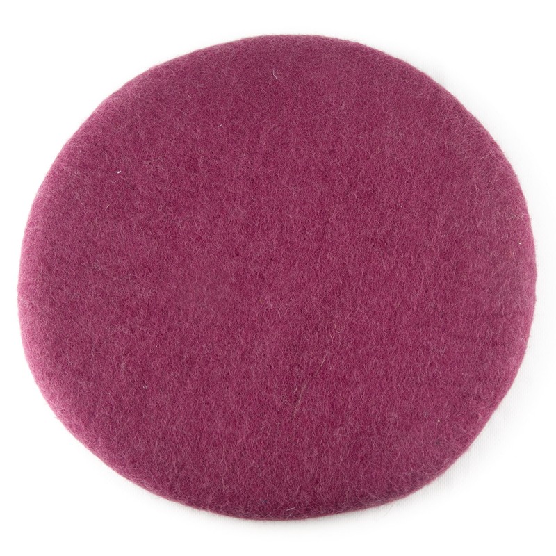 feelz Felt Cushion Seat Cushion Round Felt Various Pink, Purple,