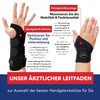 Doctor Developed Carpal Tunnel Syndrome Night Wrist Bandage LEFT