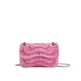 JW PEI Women's Tina Quilted Chain Crossbody - Denim Pink