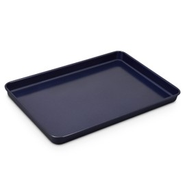 Zyliss E980191 Non-Stick Baking Tray | Carbon Steel | Dark Blue | Baking Tin/Bakeware/Roasting | Dishwasher Safe | 5 Year Guarantee
