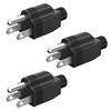 NEMA 5-15P Electrical Replacement Plugs End, Extension Cord Ends 125V