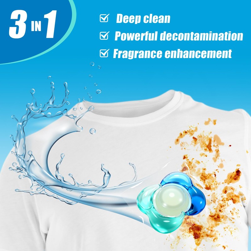 Heigble 140 Count Laundry Detergent Pods Bulk 3 in 1