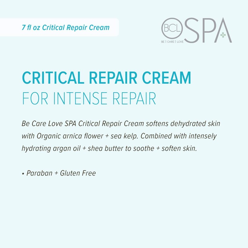 BCL SPA Natural Remedy Critical Repair Cream, 7 Fl Oz