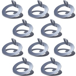 iBroPrat 10pcs Trailer Spindle Tang Washer for EZ Lube Spindle Wheel Axle 2K to 7K Inner Diameter 1"