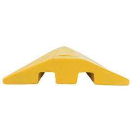 Vestil SBG-36 Plastic Speed Bump with Glue-Down Hardware Kit, 4 Mounting Holes, 72" x 10" x 2", Safety Yellow