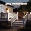 Solar Post Cap Lights Outdoor 8pack, Waterproof Solar Powered Deck