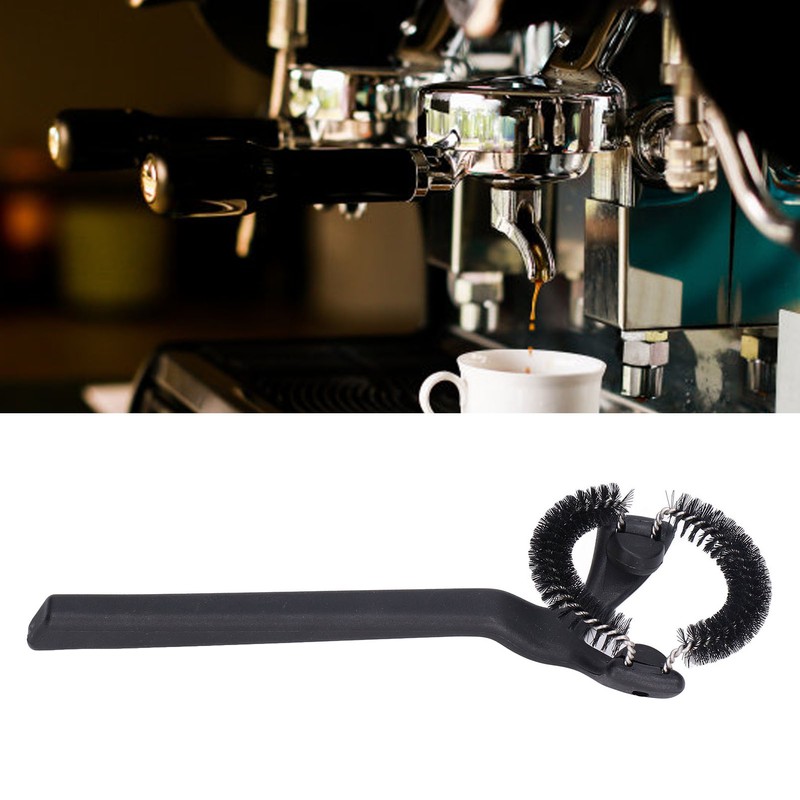 Coffee Machine Cleaning Brush Detachable Prevent Scald Nylon Coffee Pot