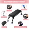 OFUSUY Big Arm Rest for Nails Tech, Microfiber Leather Nail