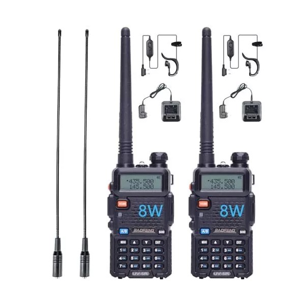 Does Not Apply 2 X Baofeng UV-5R 8W Handheld Long