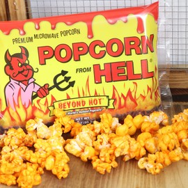 Popcorn from Hell - Ultimate Spicy GARLIC Gourmet Popcorn Gift - Makes a Great Movie Theater Popcorn or Snack Food for Movie Night (3)