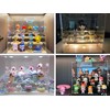 Acrylic Display Case for Collectibles, 4 Tier Figure Display Box