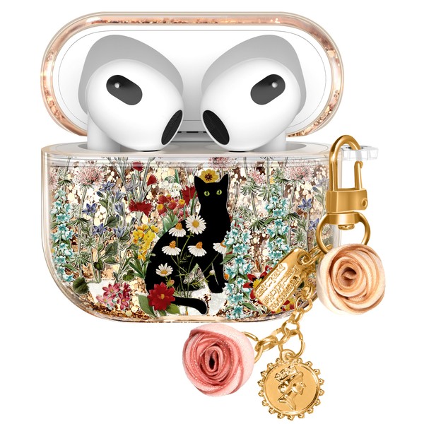 Coralogo for Airpods 3rd Generation Case - Quicksand Liquid Cute