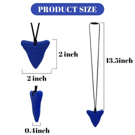 Kaukette FüR Kinder Kaukette Ein Paar Haifischzahn-Kauketten