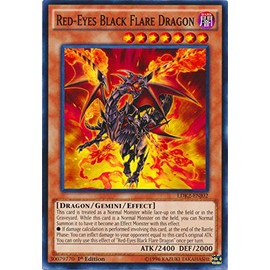 Red-Eyes Black Flare Dragon - LDK2-ENJ02 - Common - 1st Edition