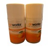 AIR WORKS (2) AirWorks Air Freshener Metered Aerosol Molecule Odor