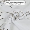 KAIMEIYU Shower Curtain Washable Textile Polyester Fabric Bathroom Curtain with
