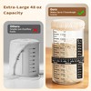 Extra Large Sourdough Starter Jar Kit, 48 Oz Wide Mouth