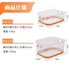 VECELO Storage Box, Storage Case, Set of 2, Width 11.4
