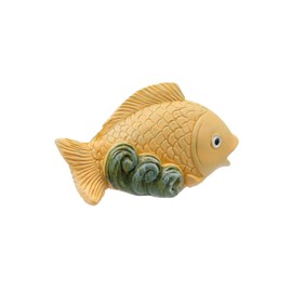 Chinflly 2 PCS Toilet Bolt Caps,Cute Toilet Bolt Covers Decorative,Ceramic Toilet Screw Caps Bathroom Decoration Toilet Floor Bolt Replacement Parts Decorative Ornaments,Fish