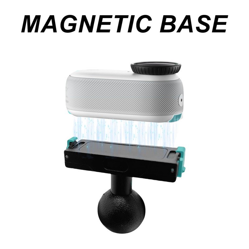 1 "Ball Mount Adapter for Insta360 GO3s Magnetic Quick Mount