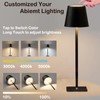 4 Pack Led Cordless Table Lamps-Wireless Rechargeable Lamps Bulk of