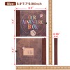 JIMBON Our Adventure Book Scrapbook Photo Album Retro Style Embossed