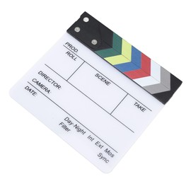 jerss Director Flap Film Flap Easy Writing for Photography (20 x 19.5 cm / 7.87 x 7.68 inches)