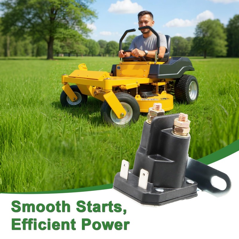 SDRZJX Starter Solenoid Compatible with Hustler Turf Equipment Including Dash