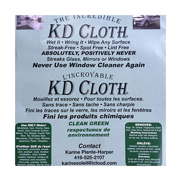 KD Cloth, pack of 3