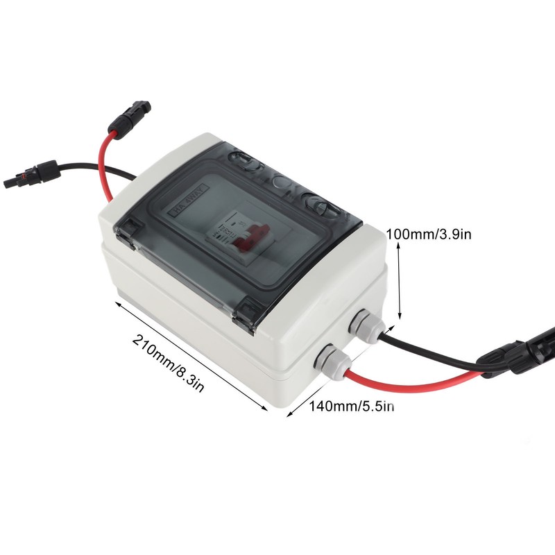 DC Circuit Breaker Overload Protection PV Solar Disconnect Switch with