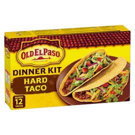 Old El Paso Hard Taco Dinner Kit, 12 Count, 250 Gram