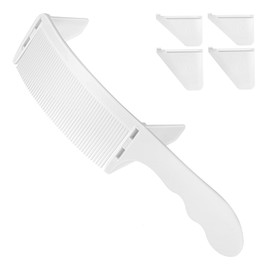 TOVINANNA Men's Hair Cutting Comb Curved Barber Comb for Hair Fade Tool Styling Positioning Fade Fader Shape Hairdressing Flat Fading