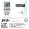 CSL 2 x Digital Timer Socket with 10 Configurable Weekly